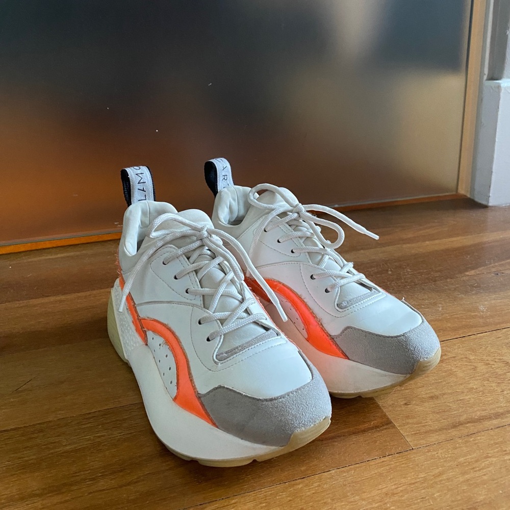Stella McCartney White Eclipse Sneakers